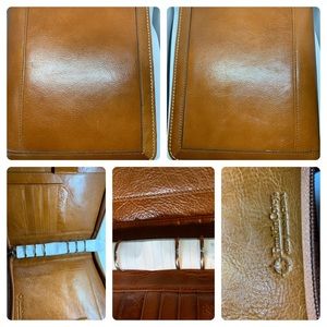 Franklin Covey, all leather zipped planner!